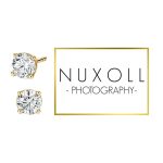 1.5 carat tw yellow gold Diamond Earrings and Photo Session with Nuxoll Photography