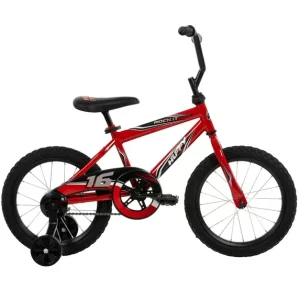 Boys bike and helmet